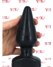 Large - Cuneo Anale 16 x 5,6 cm. Nero