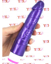 Whopper - Vibratore Realistico in Morbido TPE 20,2 x 4,2 cm. Viola