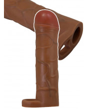 Guaina Fallica con Aggancio per Testicoli (+2,5 cm Lungh.) e (+35% Circonf.)