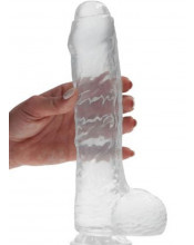 Passion XL - Fallo Realistico Real RAPTURE in Jelly 24 x 4,5 cm. Trasparente