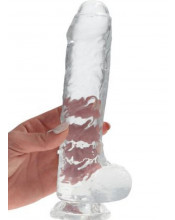 Passion M - Fallo Realistico Real RAPTURE in Jelly 21 x 4 cm. Trasparente