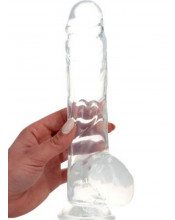 Passion XL 2 - Fallo Realistico Real RAPTURE in Jelly 23 x 4 cm. Trasparente