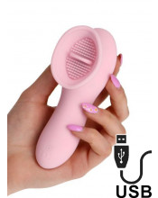 Oral Obsession - Stimolatore per Clitoride in Silicone con Setole Ultra Stimolanti Ricaricabile USB