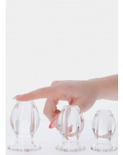 Set di 3 Cunei Anali a Tunnel Trasparenti