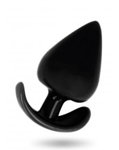 Cuneo Anale da Passeggio 11 x 6 cm. Nero