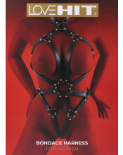 Imbracatura BDSM da Donna in Pelle Vegana Regolabile