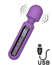 Massaggiatore Whisper con Schermo Digitale 17 x 3,7 cm