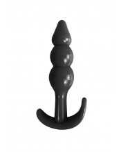 Cuneo Anale da Passeggio Progressivo 11,2 x 2,5 cm. Nero