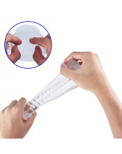 Masturbatore Trasparente Morbido e Flessibile Hannx2