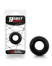 Anello Fallico in Silicone 4,5 cm. Nero