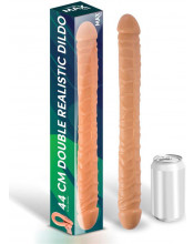 Trent - Fallo Doppio Realistico Morbido e Flessibile 44 x 3,5 cm. Color Carne