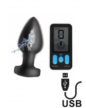 Cuneo Anale Vibrante con Elettrostimolazione 8 x 4 cm