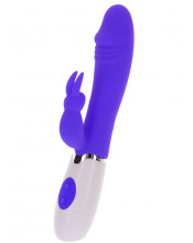Funky Rabbit - Vibratore Rabbit in Silicone 19 x 3 cm. Viola