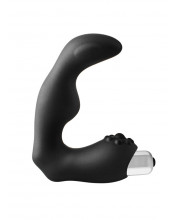 FantASStic - Stimolatore Prostata Perineo in Silicone 11,3 x 3,3 cm. Nero
