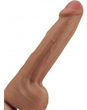 Dildo Mulatto Amilcare con Pelle Scorrevole e Ventosa 28 x 5,5 cm