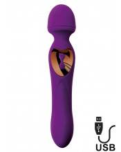 Vibratore e Massaggiatore Agon 20 x 4 cm Ricaricabile con USB Viola