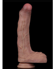 Dildo in Silicone Luigi con Pelle Scorrevole 19 x 4