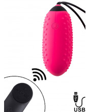 Ovetto Vibrante G4 in Silicone Fucsia Ricaricabile con USB