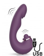 Vibratore Indossabile Shiro con Stimolazione Clitoridea 16 x 3,4 cm