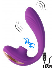 Succhia Clitoride e Vibratore Punto G Ricaricabili USB 