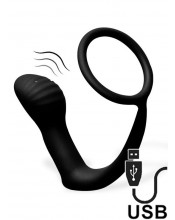 Vibratore Prostatico Holly con Anello per Testicoli