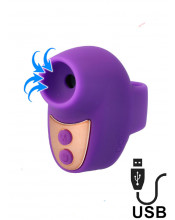 Succhia Clitoride Hera Viola Ricaricabile con USB