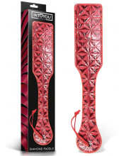 Sculacciatore con Ricami in Rilievo in Neoprene Rosso