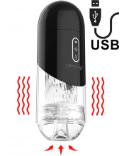 Masturbatore Per Uomo Vibrante Risucchio Ricaricabile USB Einar 