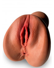 Masturbatore Manuale con Ano e Vagina Penetrabili Emil.