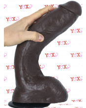 Jay XL - Fallo Realistico Gigante con Aggancio Mega-Hung 33 x 7,2 cm. Africano