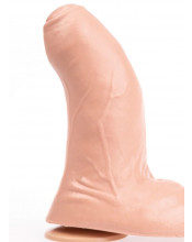 Frederick M - Fallo Realistico Gigante Ricurvo con Aggancio Vac-U-Lock 21 x 7,2 cm. Color Carne