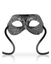 Mascherina Rigida in Stile Veneziano Greek con Lacci in Raso