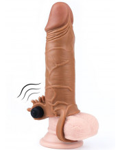 Guaina Fallica Vibrante Mulatta 16,5 x 4,8 cm 