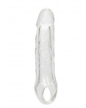 Guaina Ingrossa Pene +3 cm con Anello per Testicoli