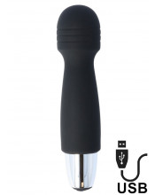 Mini Massaggiatore in Silicone Vibrante 12,5 x 2,9 cm Ricaricabile con USB