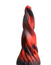 Fallo In Silicone a Forma di Lingua Infuocata 14,5 x 5,6 cm