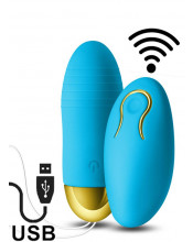 Ovetto vibrante Revel Winx Blu con telecomando wireless