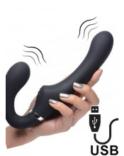 Fallo Indossabile Vibrante Senza Lacci Chris con Telecomando USB Ricaricabile 