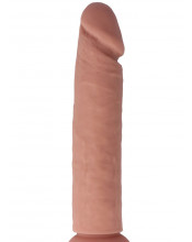 Fallo realistico Doppia Pelle con Ventosa R26 24 x 5 cm