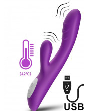 Vibratore Riscaldante (42 gradi) Impermeabile Silenzioso Ricaricabile USB Spark