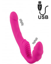 Fallo Indossabile Strapless Telecomandato Vibrazione USB Ricaricabile