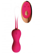 Ovetto Vibrante Telecomandato Ligie Fucsia 8,5 x 3,5 cm USB Ricaricabile