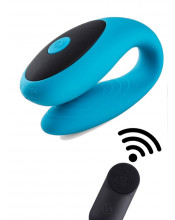 Vibratore per Coppia E12 Azzurro