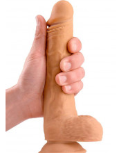 Fallo Ultra Realistico Tod con Testicoli 22,8 x 4 cm. color Carne