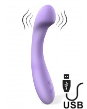 Vibratore Flessibile per Punto G in Silicone Ricaricabile con 19 x 4 cm