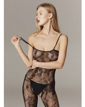 Catsuit Tuta Sexy con Apertura "VIRGINIA" Taglia Unica Elasticizzata (36-48)