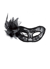 Maschera LA TRAVIATA Nera