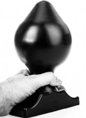 ALL BLACK Cuneo Anale Gigante 22,5 x 12 cm.