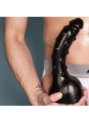 Fallo anale nero 23 x 5,5 cm.