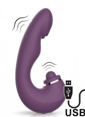 Vibratore Indossabile Shiro con Stimolazione Clitoridea 16 x 3,4 cm